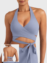 DICORYA — Brassière de sport croisée style ballet