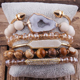Agate Stone Bracelet
