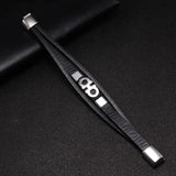 Amiri Designer Leather Bracelet