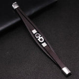 Amiri Designer Leather Bracelet