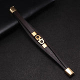 Amiri Designer Leather Bracelet