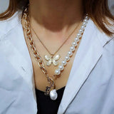 Barouqe Pearl Necklace