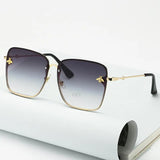 Bee Rimless Sunglasses