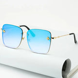 Bee Rimless Sunglasses