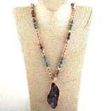 Bohemian Stone Pendant