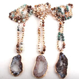 Bohemian Stone Pendant
