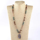 Bohemian Stone Pendant