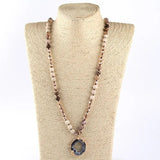 Bohemian Stone Pendant