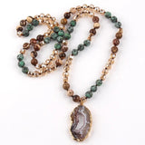 Bohemian Stone Pendant
