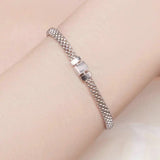 Braided Silver Bracelet