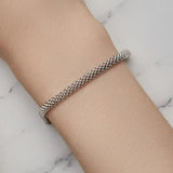 Braided Silver Bracelet