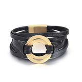 Double Circle Metal Charm