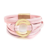 Double Circle Metal Charm