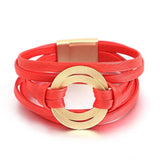 Double Circle Metal Charm