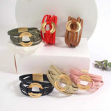 Double Circle Metal Charm