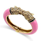 Double Leopard Bangle