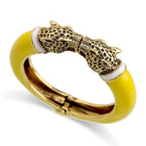 Double Leopard Bangle