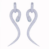 Godki Snake Earrings