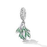 Green Leaf Charm