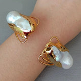 Keshi Pearl Bangle
