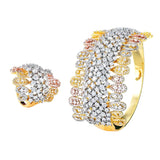Victoria Bangle & Ring Set