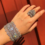 Victoria Bangle & Ring Set