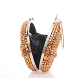 Crystal Shoes & Bag Set