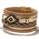 Handwoven Leather Bracelet