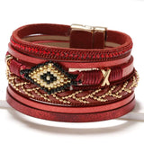 Handwoven Leather Bracelet