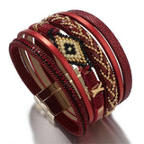 Handwoven Leather Bracelet
