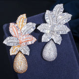 Leaves Drop Earrings