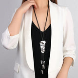 Human Face Necklace