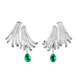 Katie Double Claw Earrings
