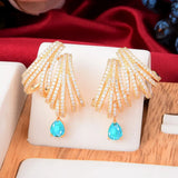 Katie Double Claw Earrings