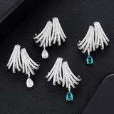 Katie Double Claw Earrings