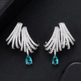 Katie Double Claw Earrings