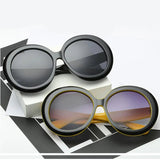 Leon Round Oversized Sunglasses