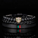 Leopard Head Bracelet