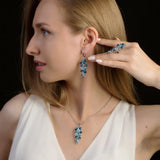 London Blue Topaz Pendant