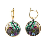 Mix Color Gemstone Earrings