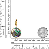Mix Color Gemstone Earrings