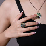 Mix Color Gemstone Earrings