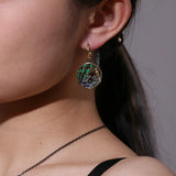 Mix Color Gemstone Earrings