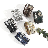 Multilayer Pearl Leather Bracelet