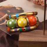 Natural Stone Snake Bangle