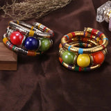 Natural Stone Snake Bangle