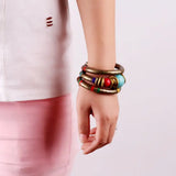 Nicole Natural Stone Multilayer Bracelet