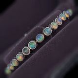 Opal Silver Bracelet