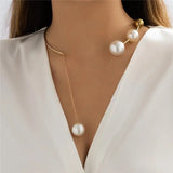 Open Pearl Necklace