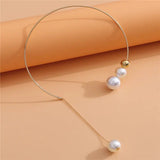 Open Pearl Necklace